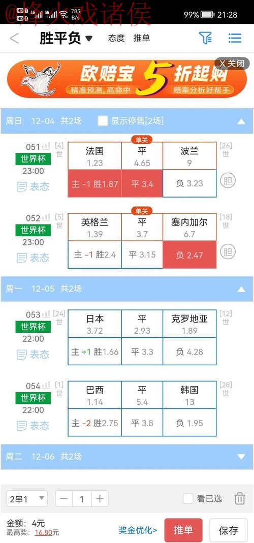 在线最佳世界杯盘口解析与推荐